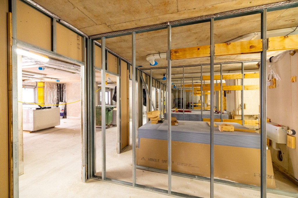 Metal Stud Partitioning